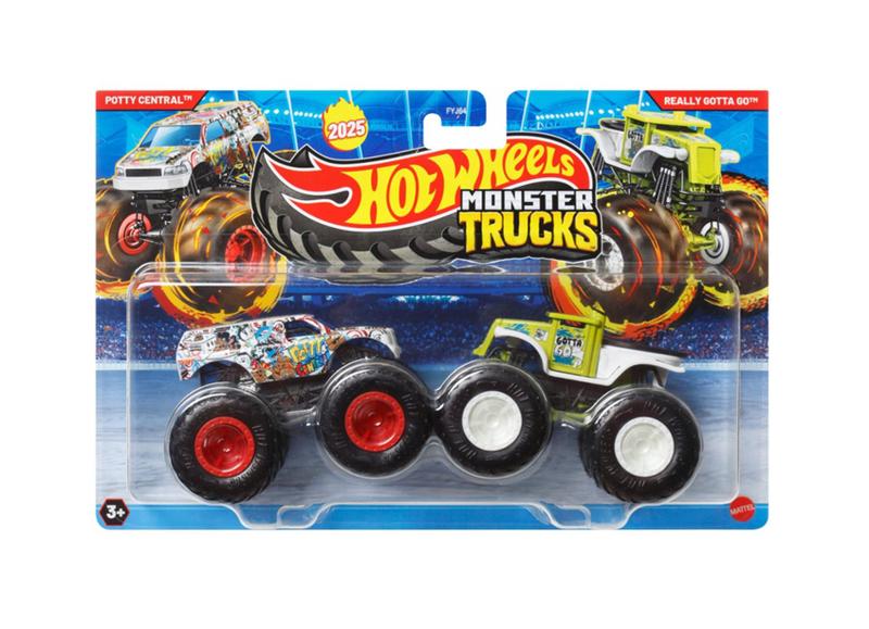 Hot Wheels Monster Truck Pack Com 2 - Mattel Fyj64 Escolha